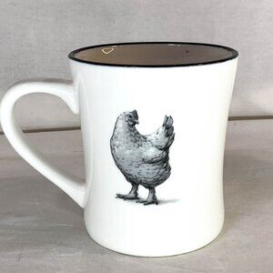 Queen of the Coop ceramic mug House of Blue Stallion collectible Rae Dunn